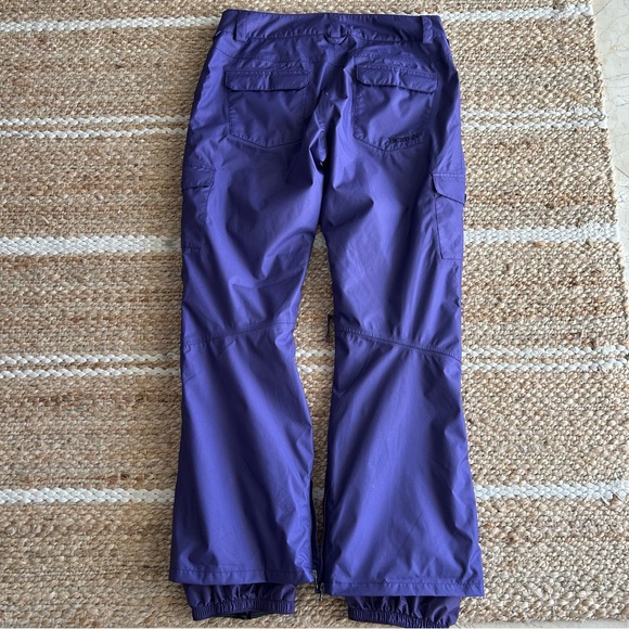Burton DryRide Cargo Snowboarding Pants Purple - Picture 3 of 14